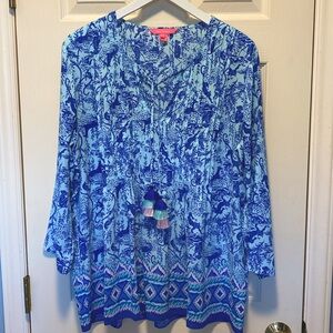 Lilly Pulitzer Marilina Tunic EUC